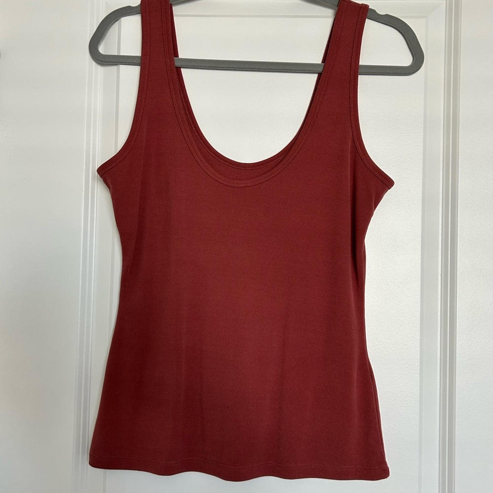 Abercrombie & Fitch Burgundy Tank Top